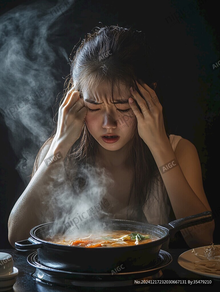 火鍋美女