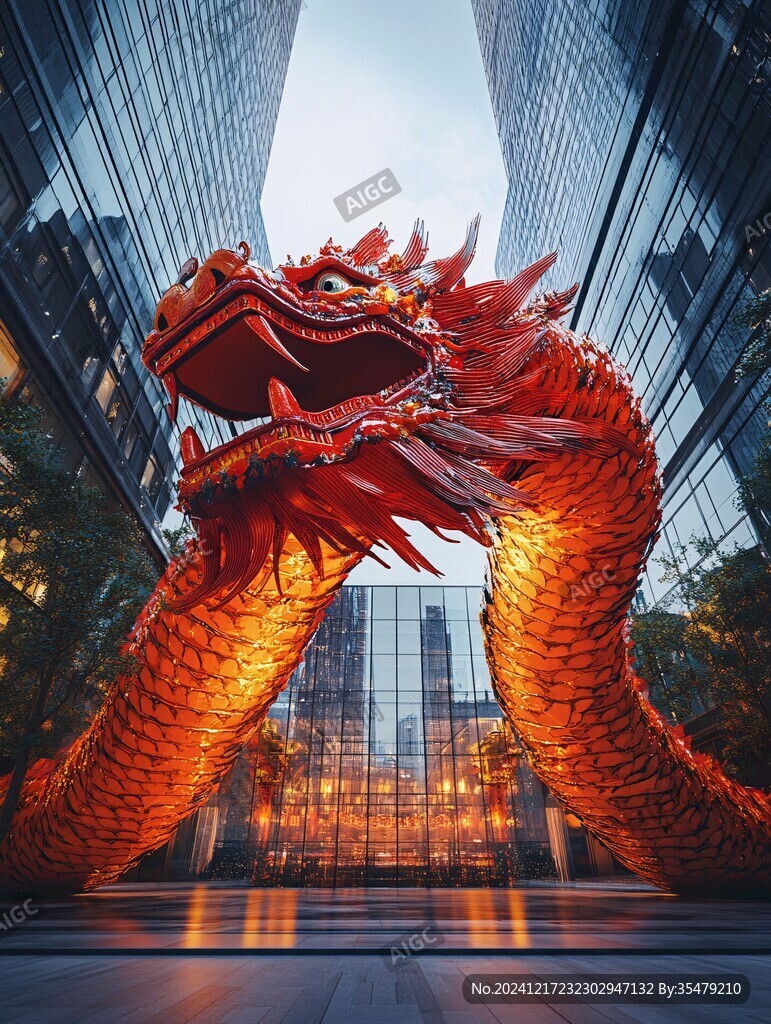 城市龍雕塑