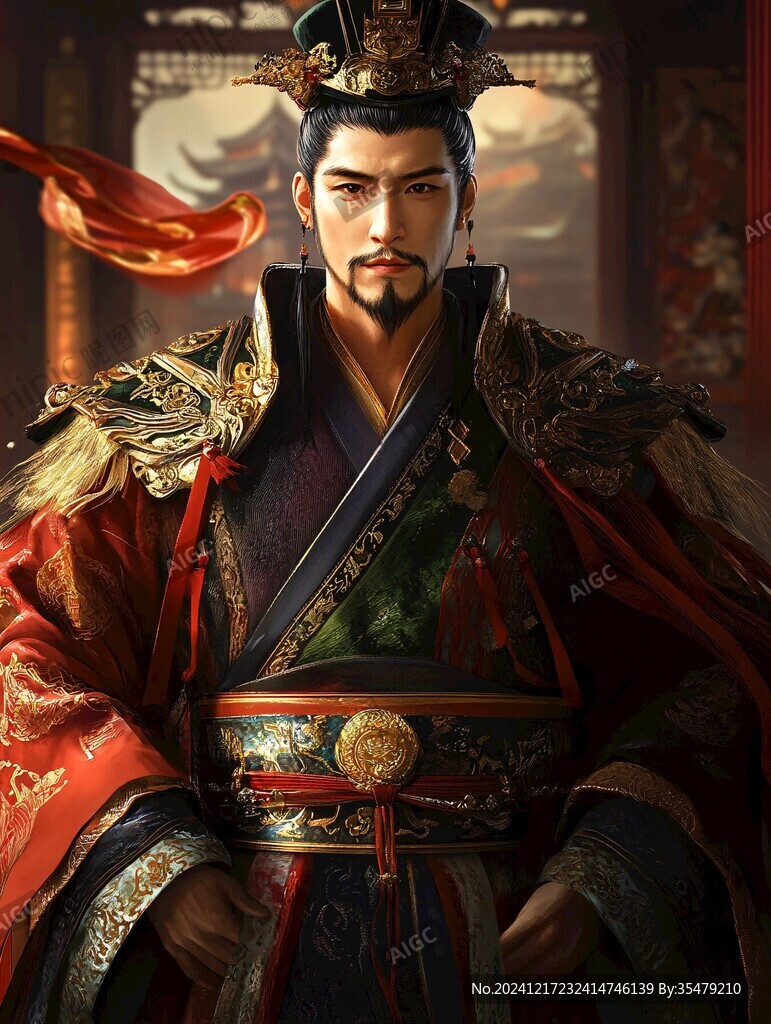 靖王爺蠟像