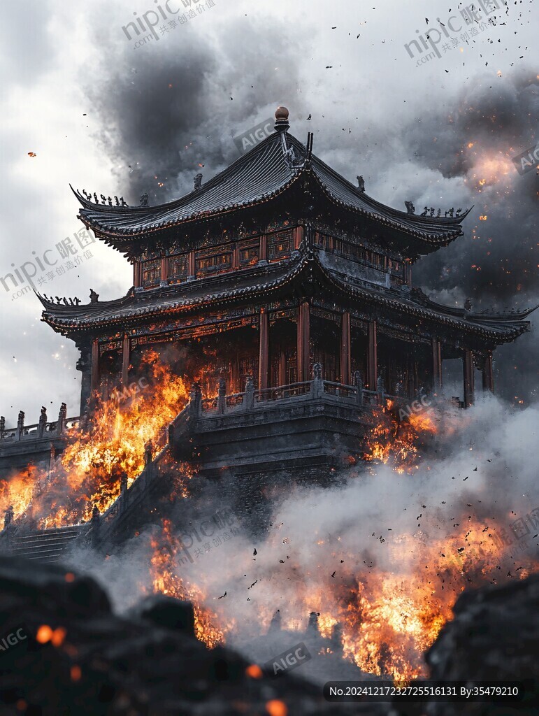 火燒望海樓