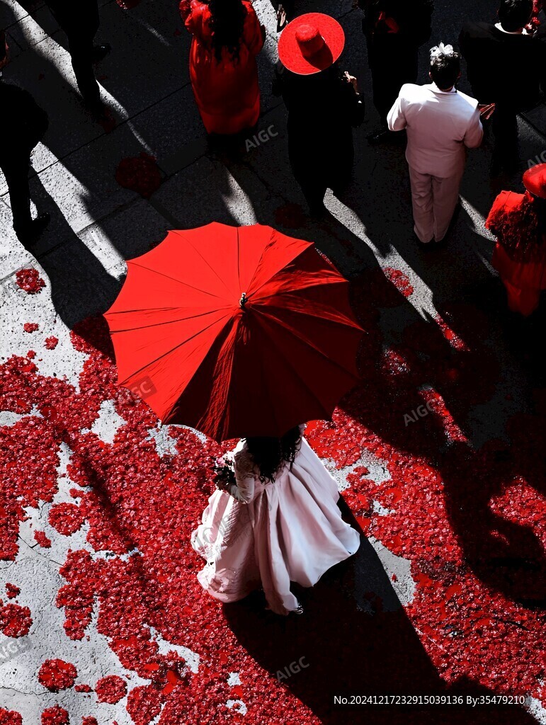 紅花落滿地