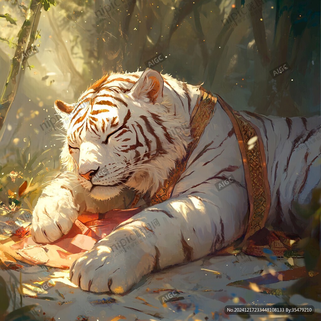 虎系列插畫