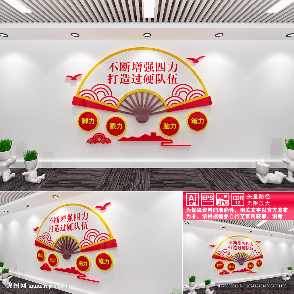 不斷增強四力