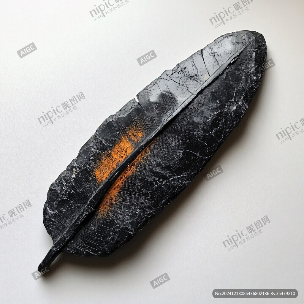 水墨紋石