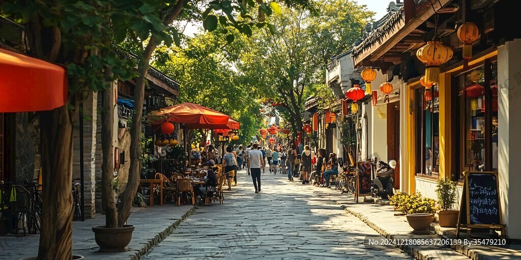 古街景休閑場所