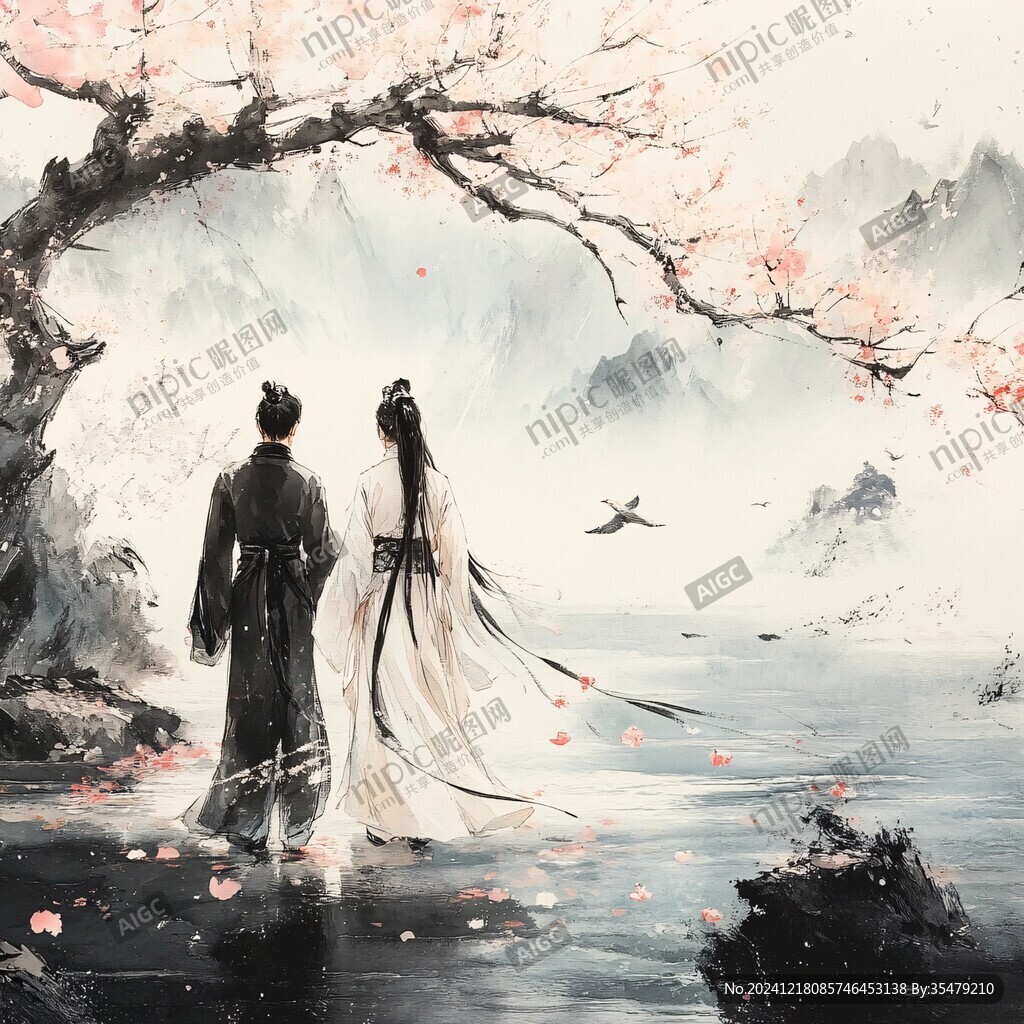 古風(fēng)情侶裝飾布置