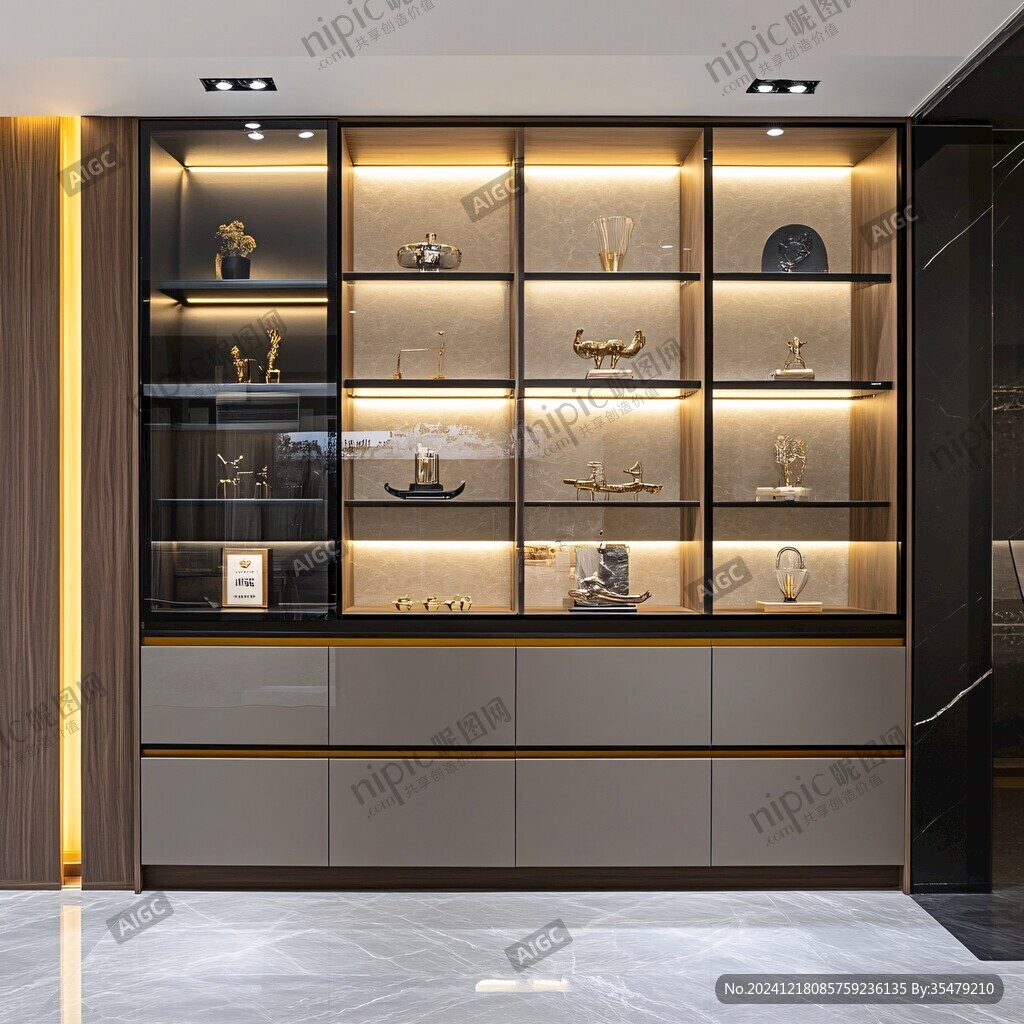 輕奢展示柜