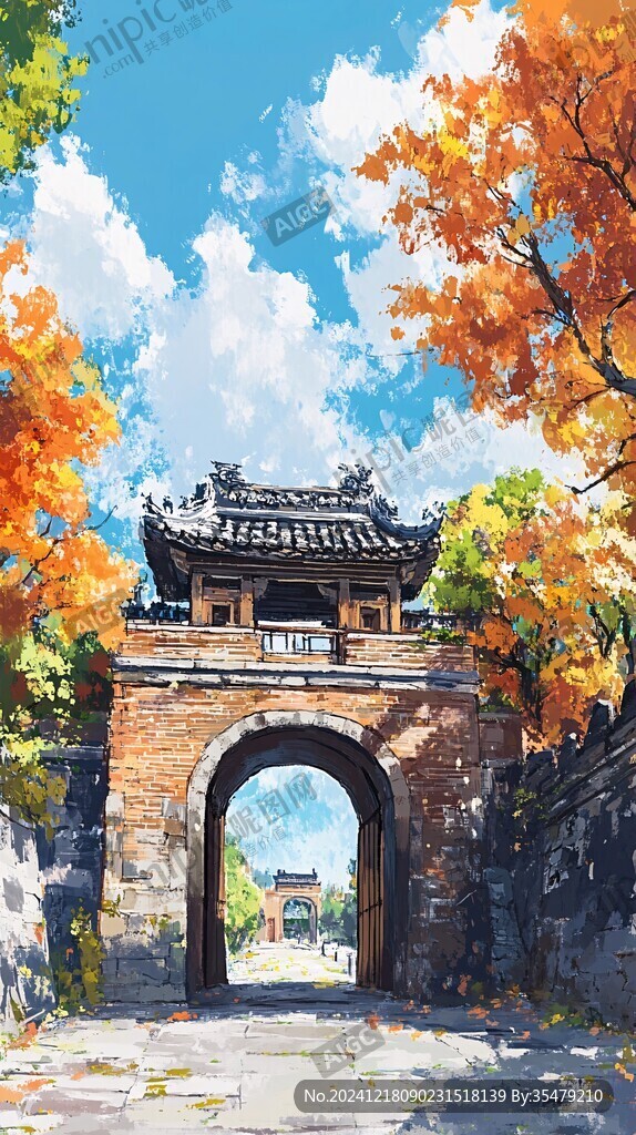 大境門插畫