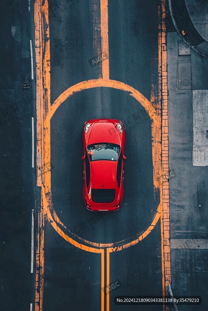 紅色汽車(chē)圖片