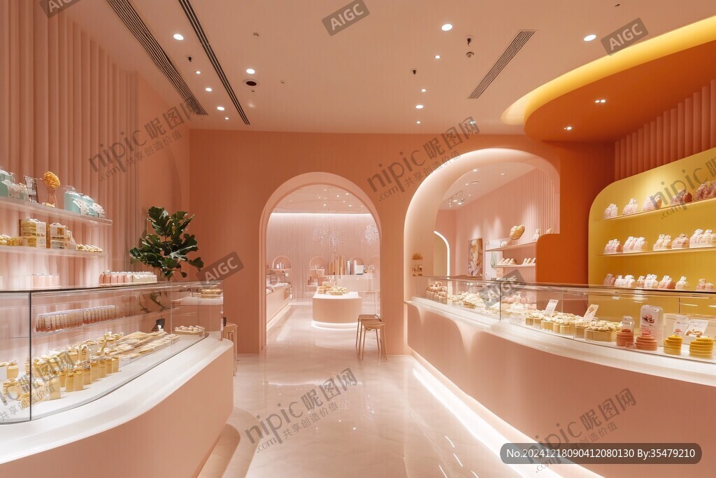 甜點店鋪設計