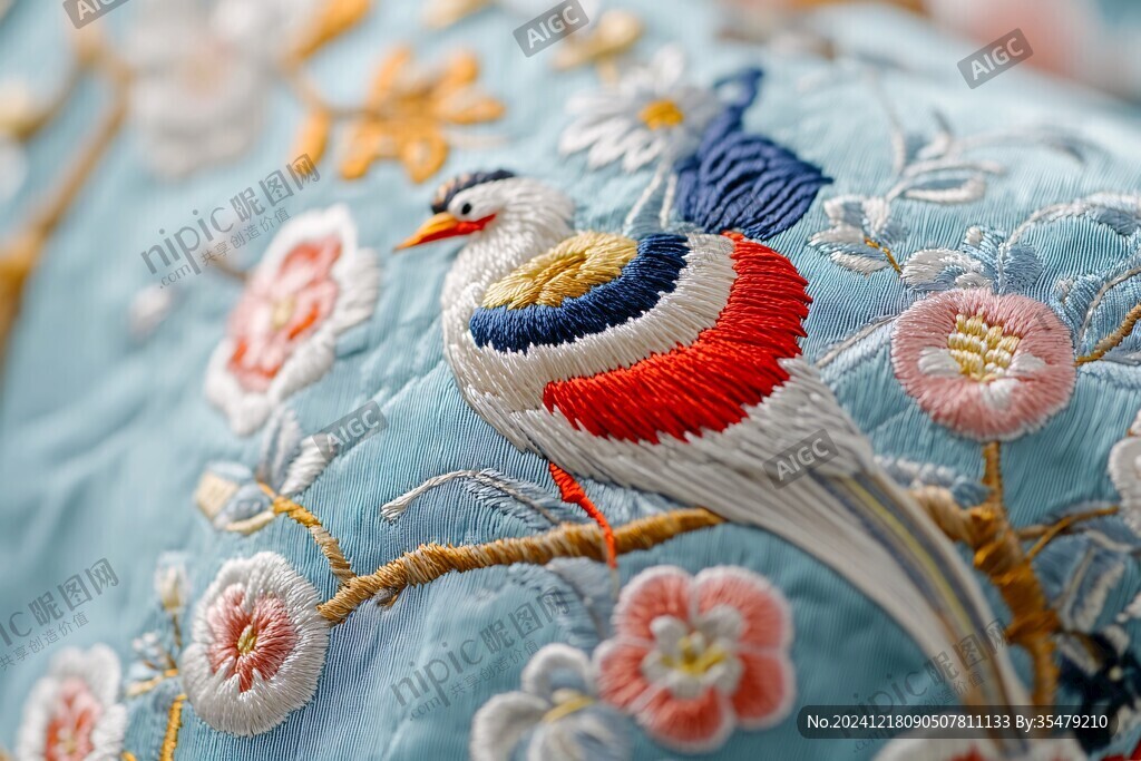 刺繡素材