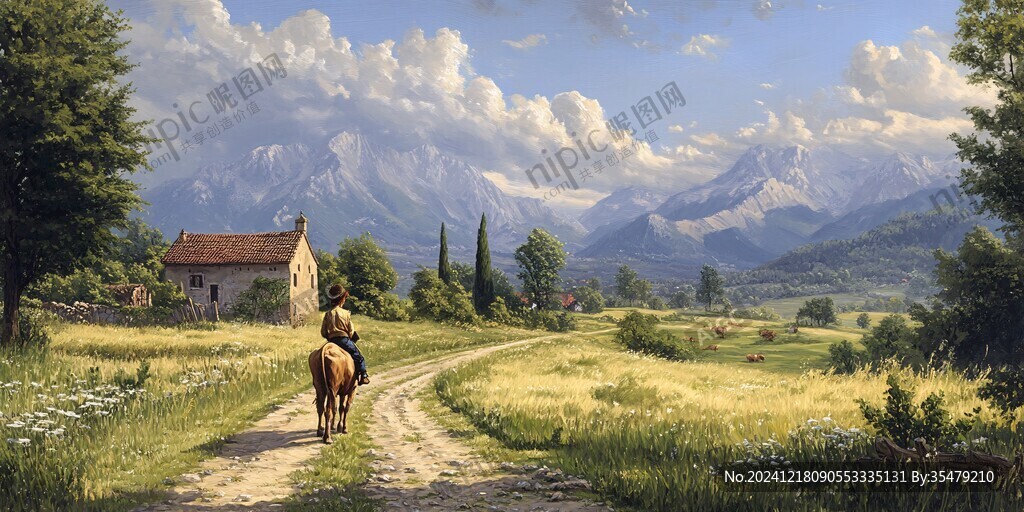 唯美农村场景 唯美农村场景