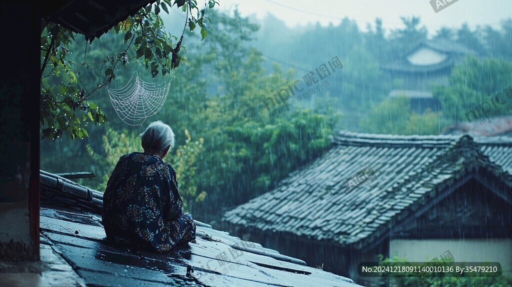 避雨乘涼