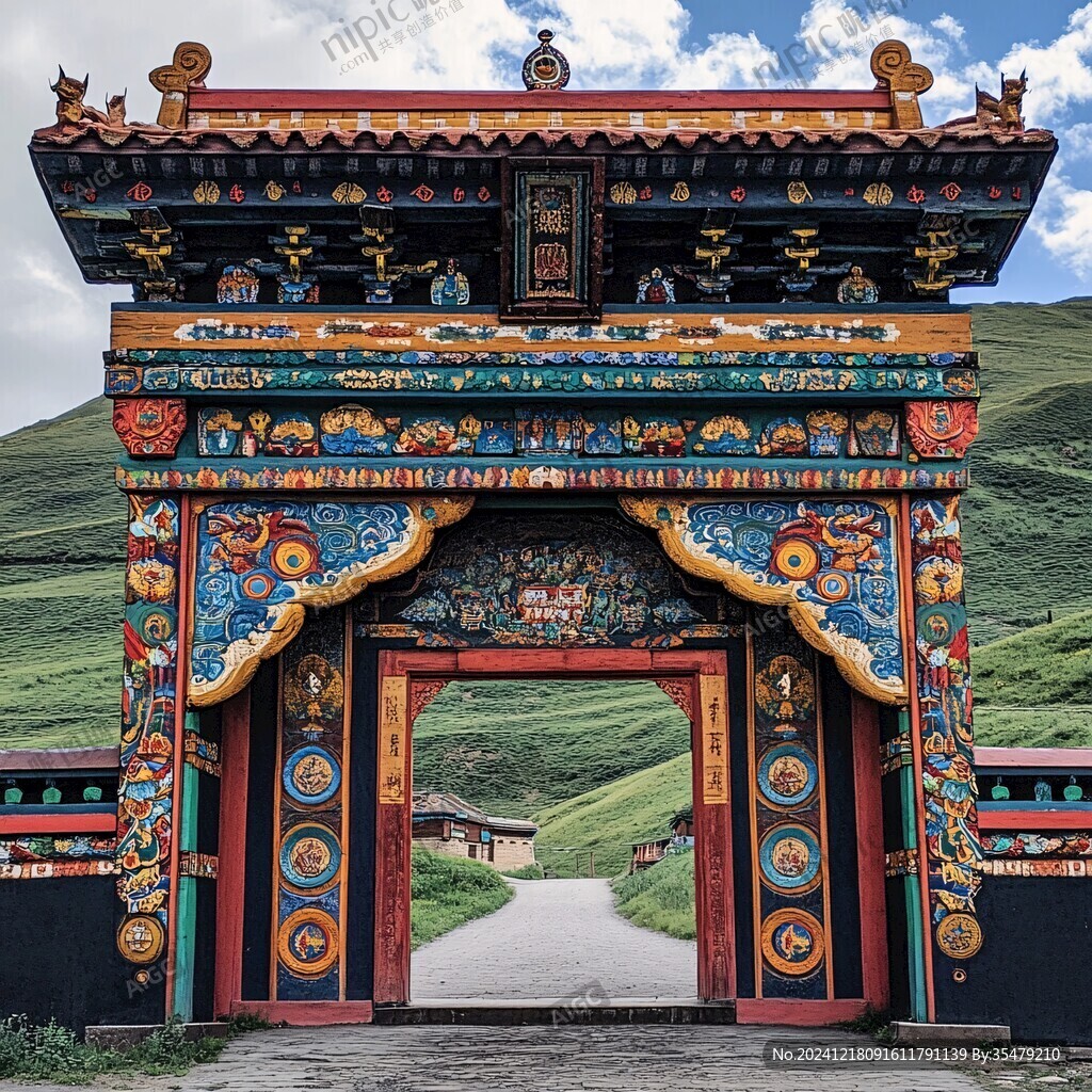 甘珠爾廟大門