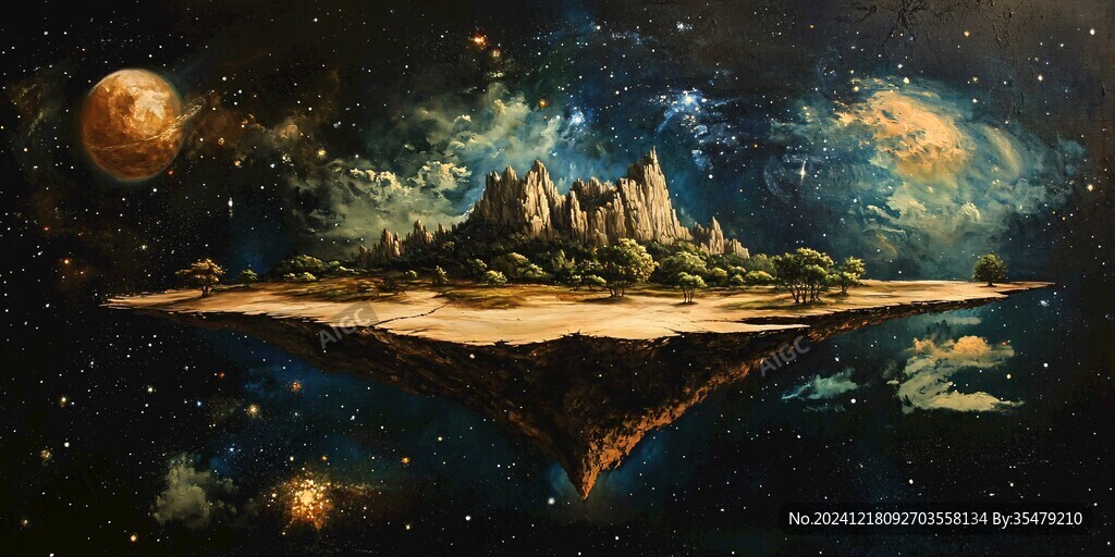 星月河幻想插畫