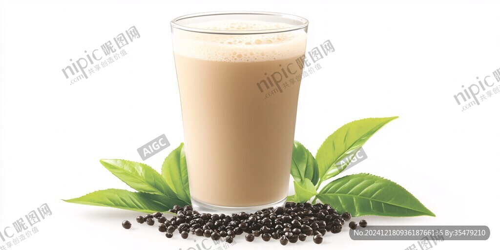 奶茶效果圖