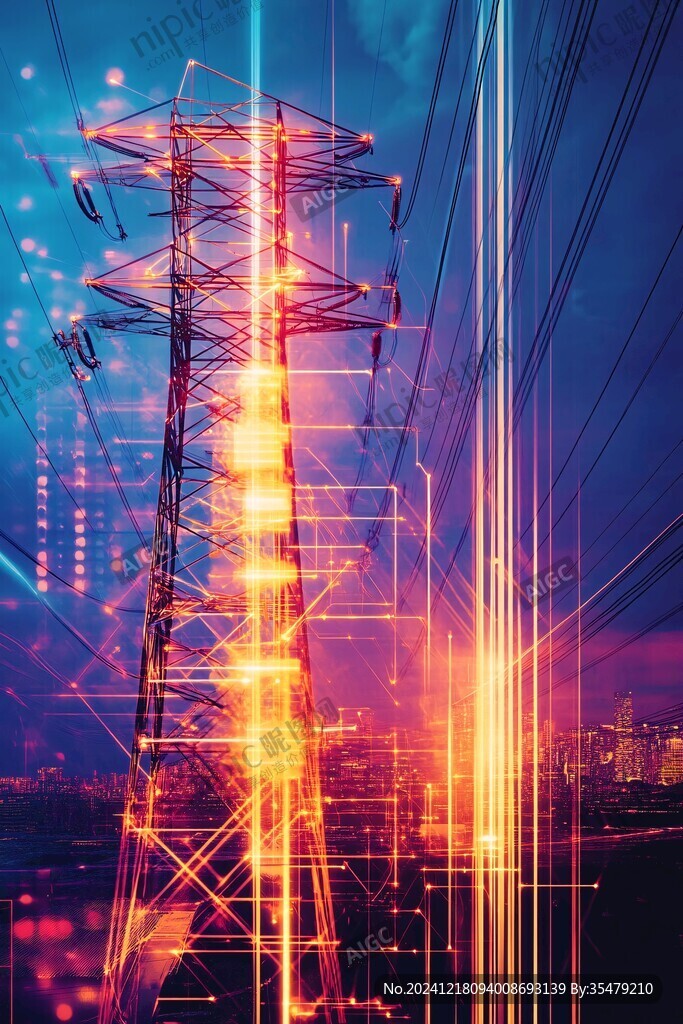 電力電網科技背景