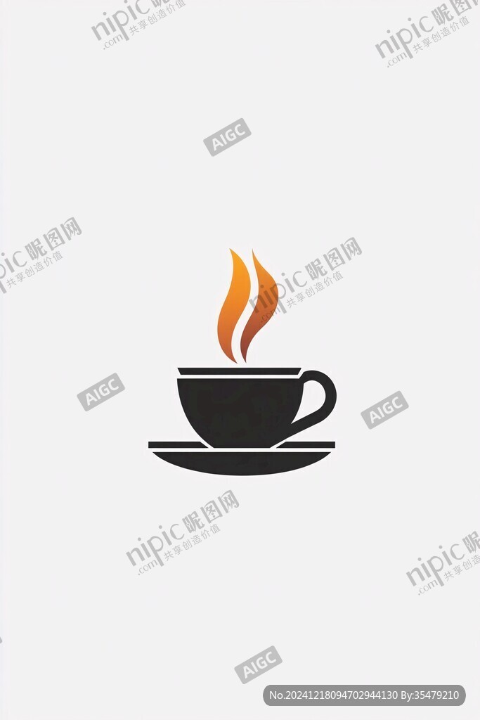 咖啡杯茶杯logo