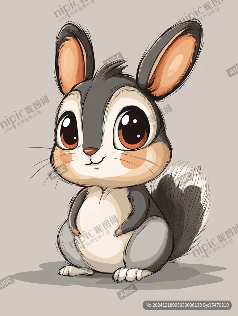 小兔臨摹