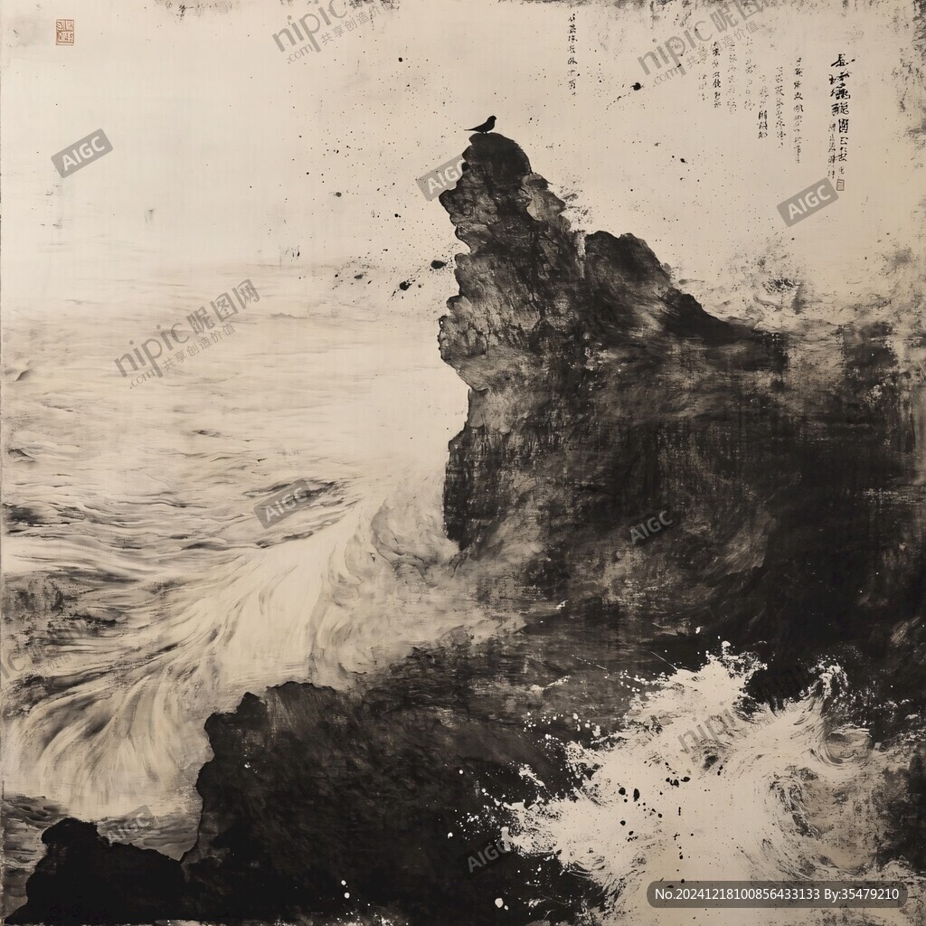 江崖海水圖