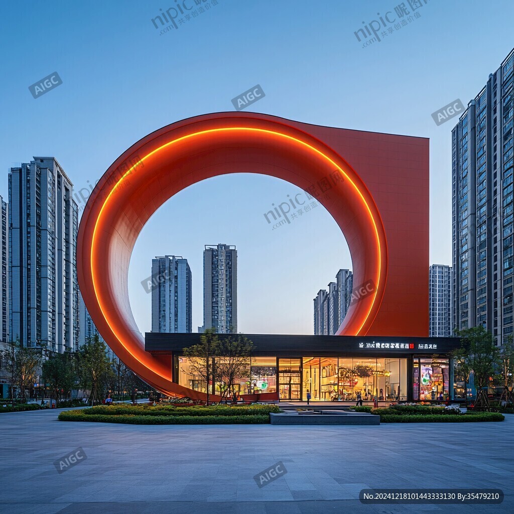 購物中心門頭設(shè)計