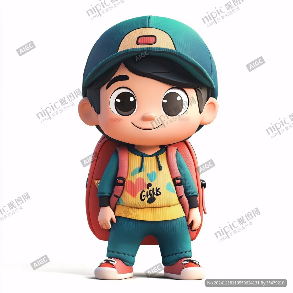 男孩ip形象
