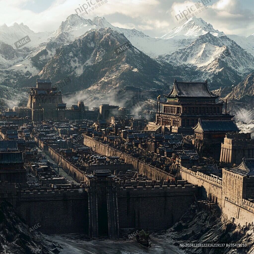 古城還原圖