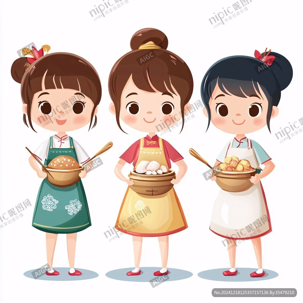 饅頭店卡通人物
