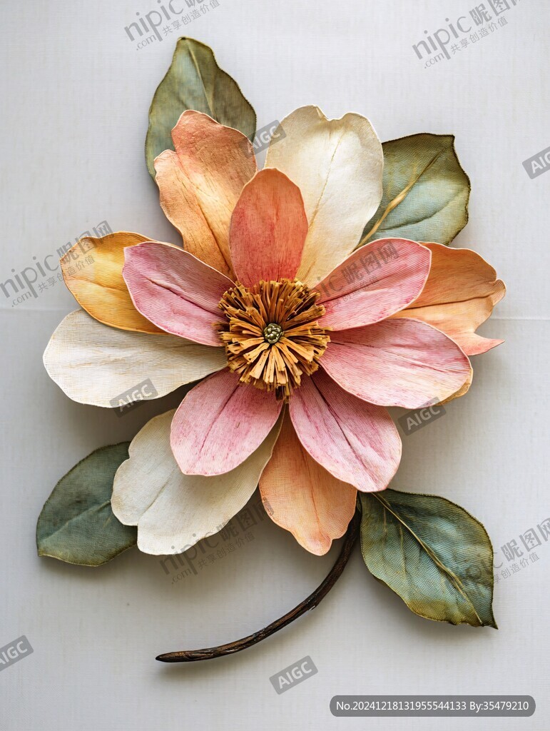 立體紙藝花