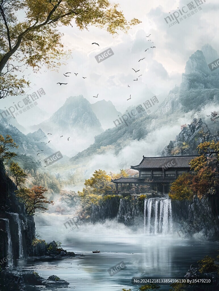 大氣高清意境山水