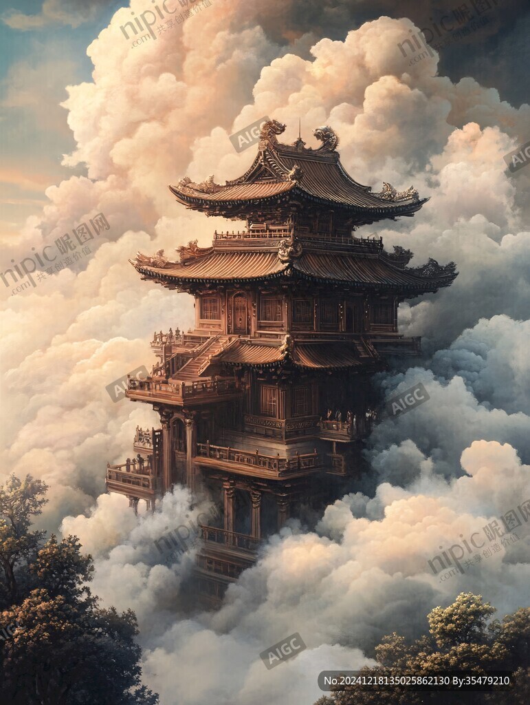 古風(fēng)仙境天上宮闕