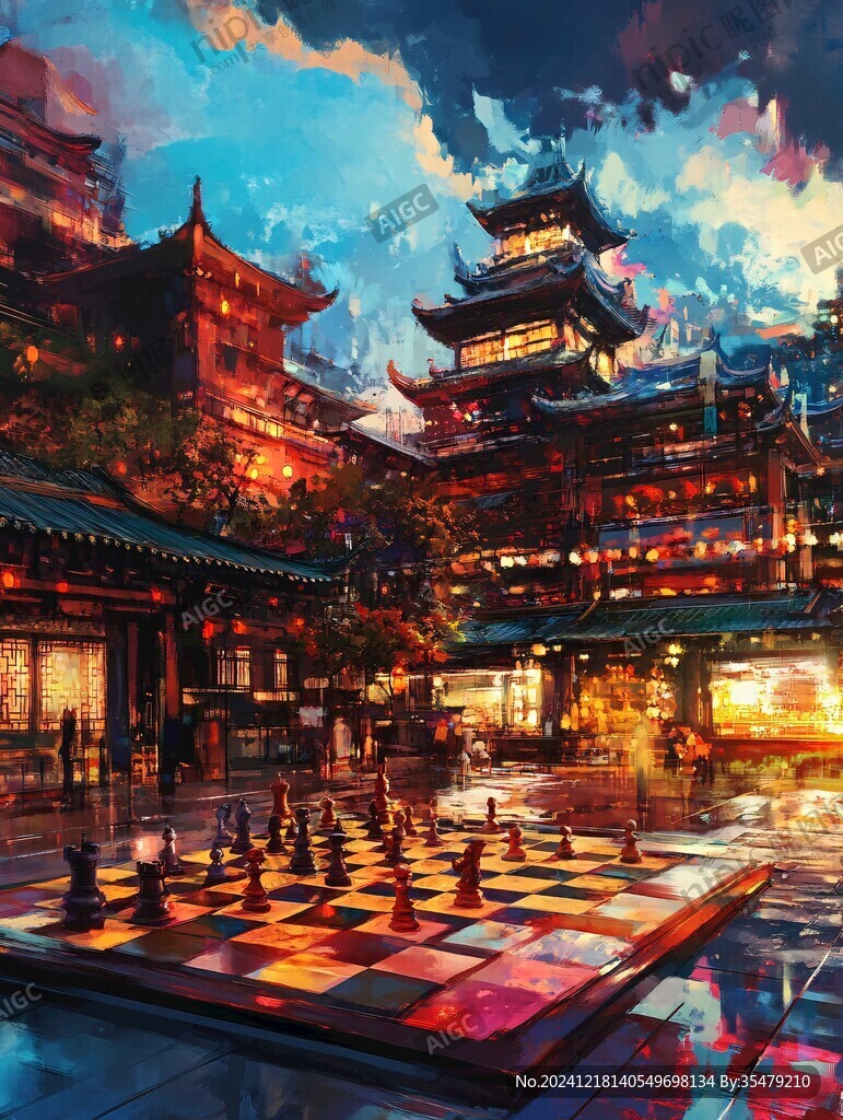 橫店插畫