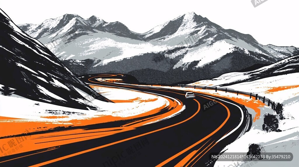 雪山筑路