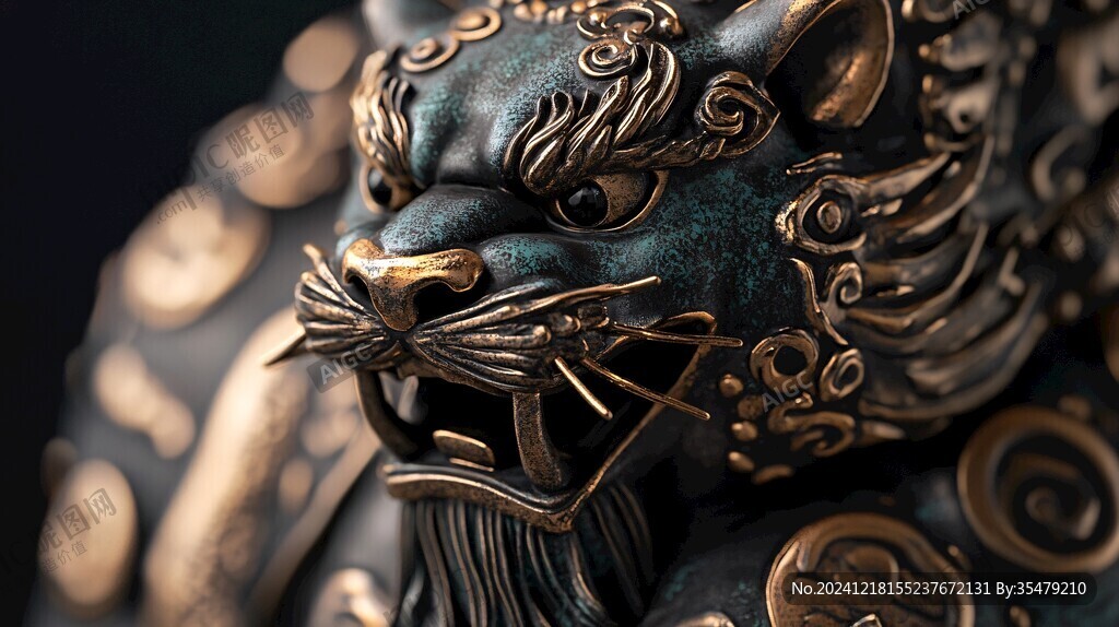 掐絲琺瑯獅紐香薰