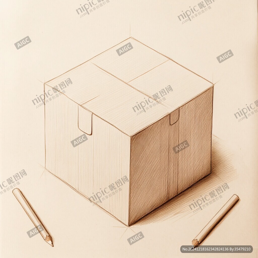 方盒插畫設(shè)計(jì)