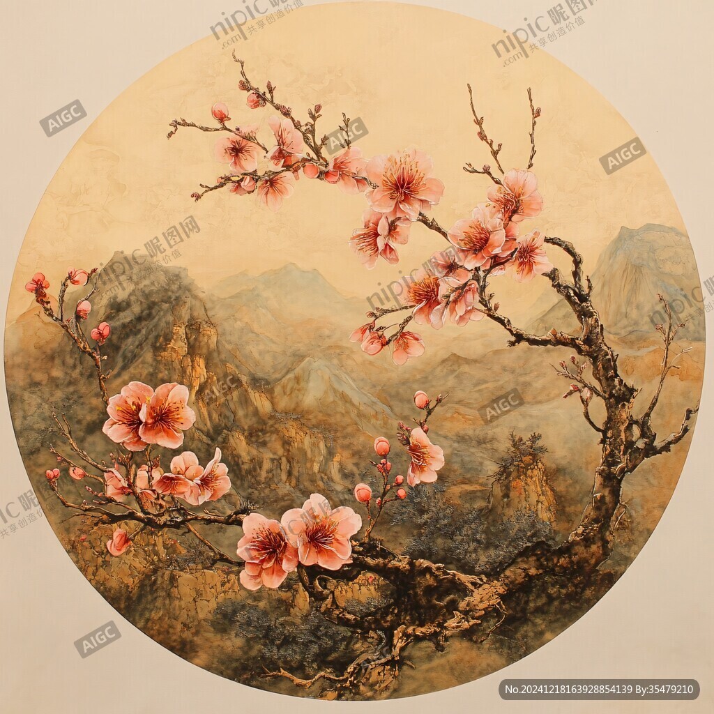 原創(chuàng)梅花圖