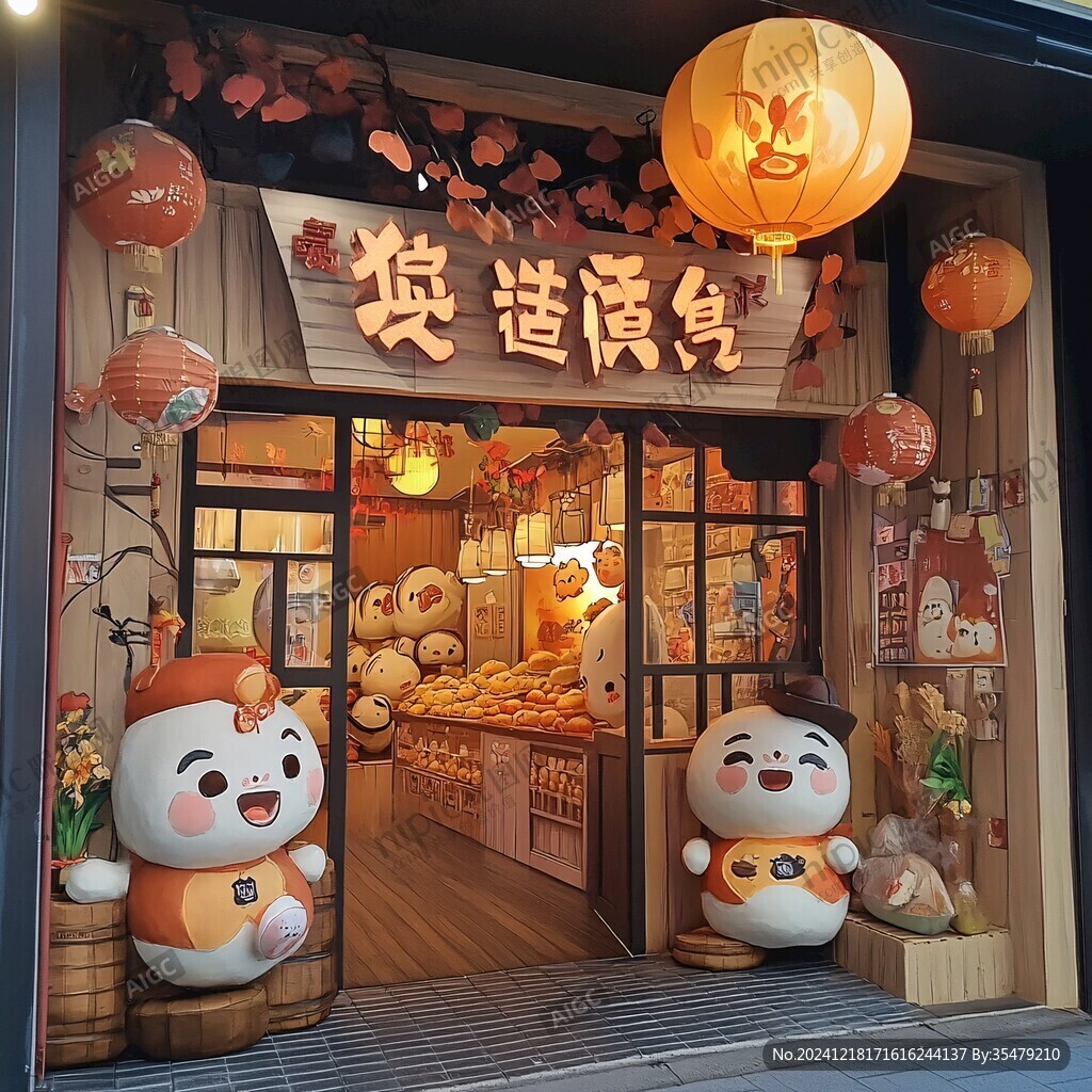 日料店櫥窗