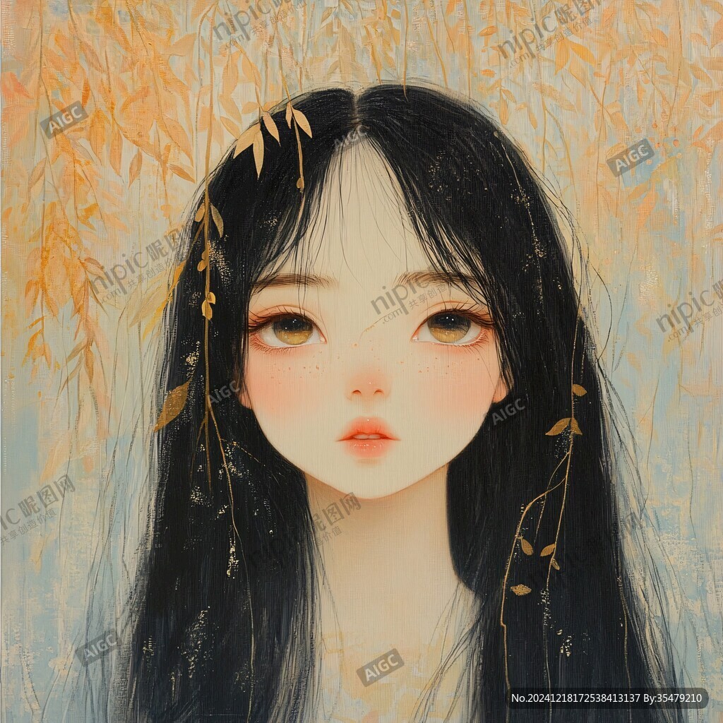 原創(chuàng)女孩插畫