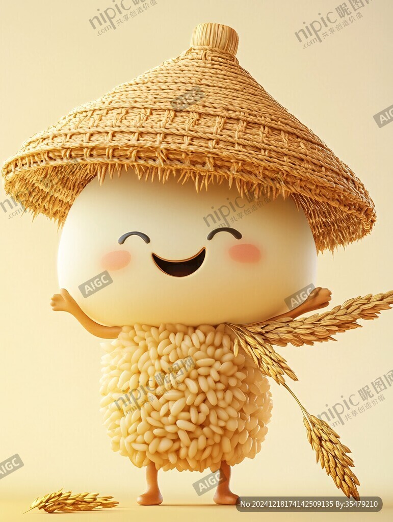 米粒吉祥物