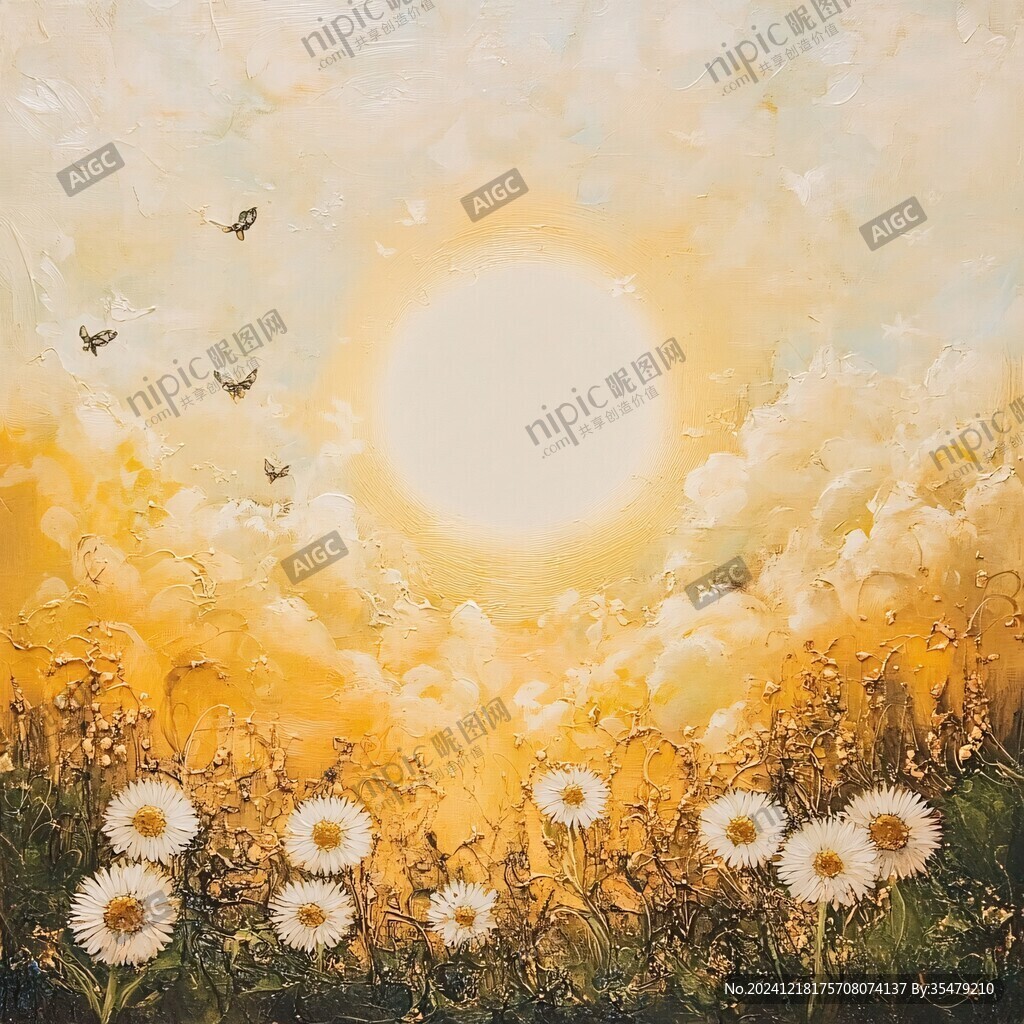 太陽花壁畫