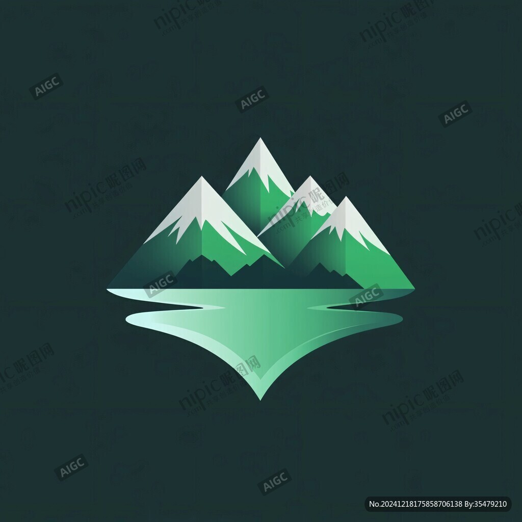河流山脈logo