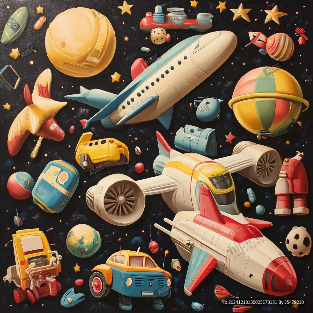 3d玩具圖案