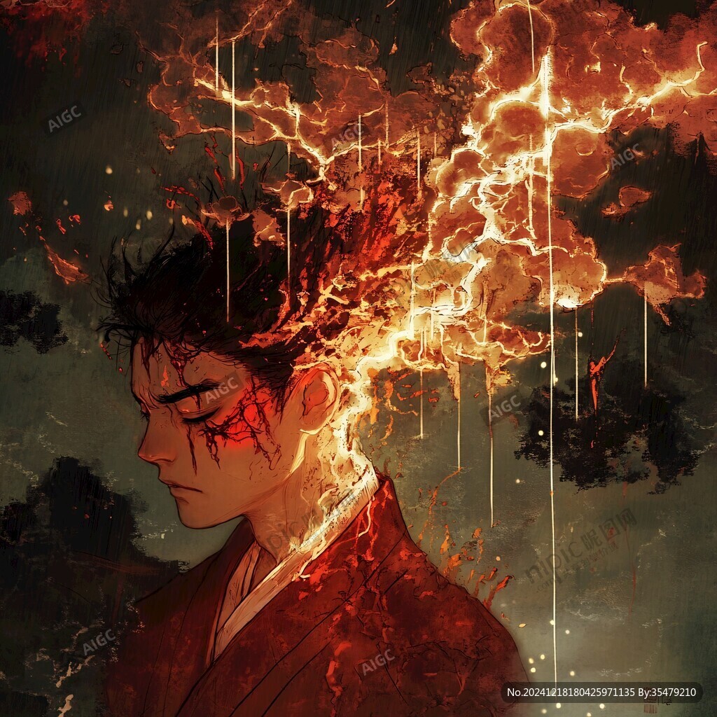 手繪追光的少年