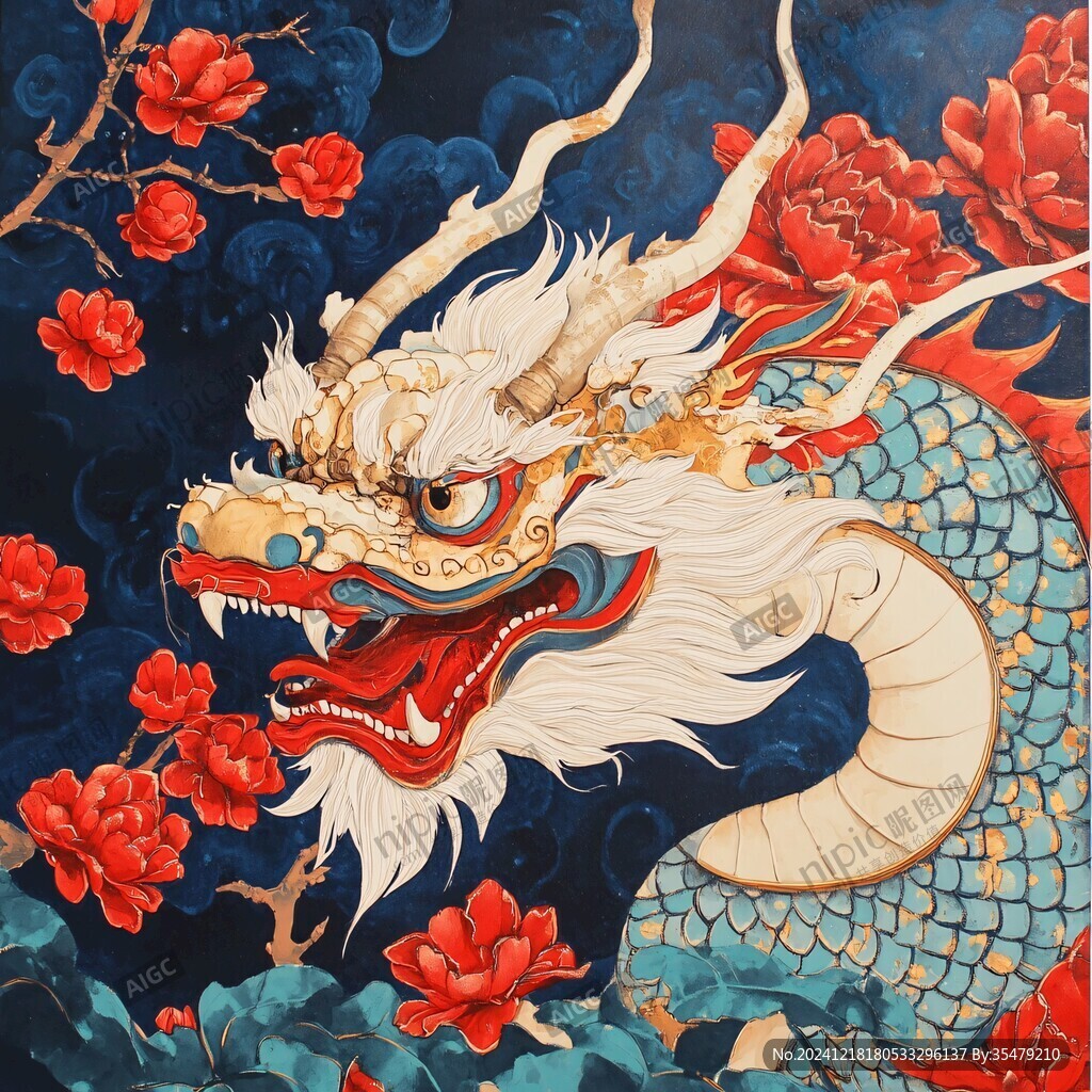龍年文創(chuàng)插畫(huà)