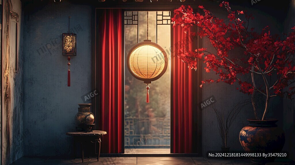 中式場(chǎng)景