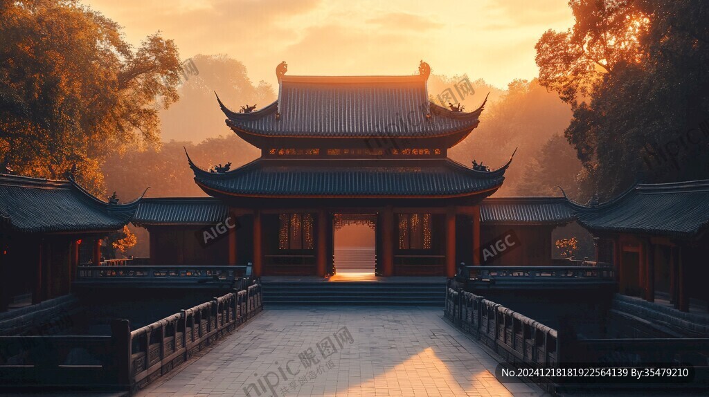 銅殿日出