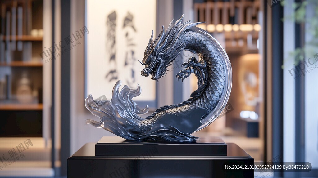 龍年新中式擺件