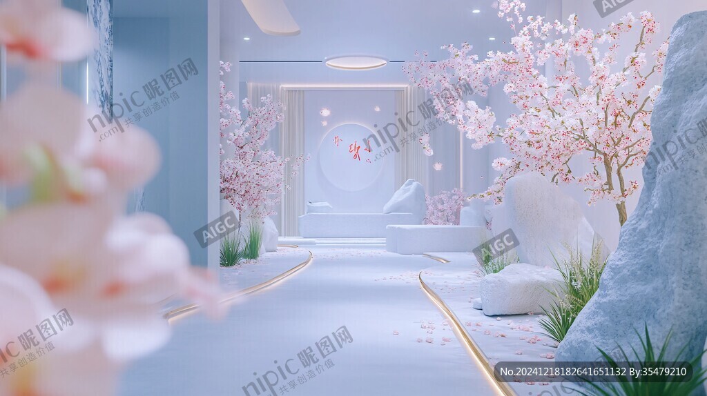 粉紅色的夢(mèng)幻走廊
