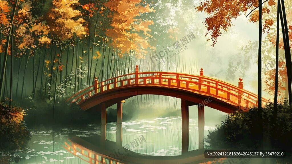 串月橋插畫