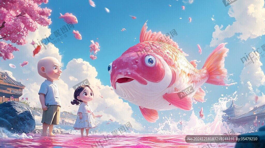 獨(dú)守荷塘的紅鯉魚